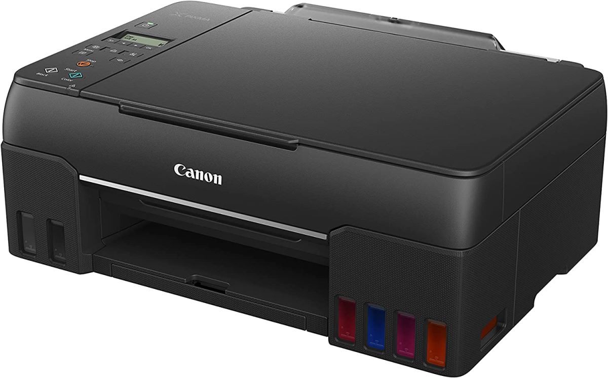 Impresora Canon PIXMA G610 vista diagonal